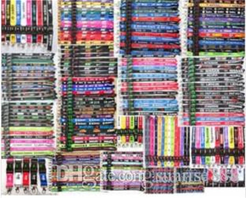 New arrive ! Cell phone lanyard Straps Clothing Sports brand for Keys Chain ID cards Holder Detachable Buckle Lanyards 100pcs WHOLESALE Factory price
New arrive ! Cell phone lanyard Straps Clothing Sports brand for Keys Chain ID cards Holder Detachable Buckle Lanyards 100pcs WHOLESALE Factory price