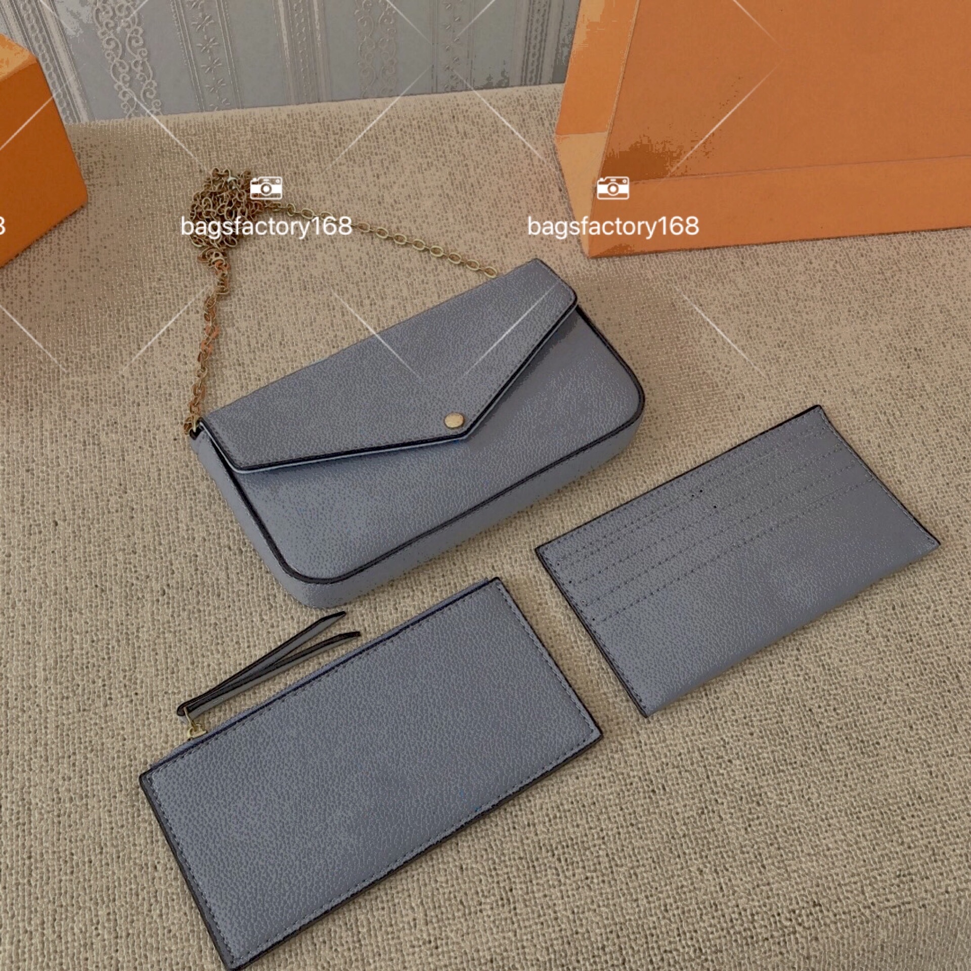 High-end Design Three In One Printed Chain Bag Original Top Hardware Envelope Chains Shoulder Bags Cute And Simple Fashionable Clutch Handbag, Customize
High-end Design Three In One Printed Chain Bag Original Top Hardware Envelope Chains Shoulder Bags Cute And Simple Fashionable Clutch Handbag, Customize