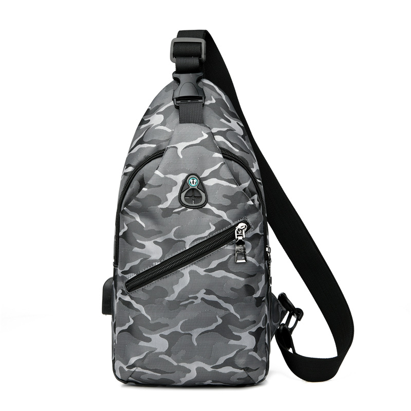 Men's Camouflage Chest Bag Usb Waterproof Shoulder Crossbody Motorcycle Korean Casual Small Bags Man, Blue
Men's Camouflage Chest Bag Usb Waterproof Shoulder Crossbody Motorcycle Korean Casual Small Bags Man, Blue