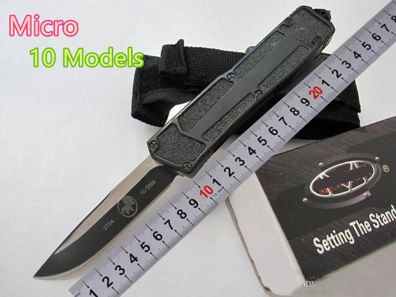 Special offer !Tactical Automatic knives 10 Style MICRO TECH Scarab 440C Blade Pocket Outdoor Survival A07 C07 BM3300 knife
Special offer !Tactical Automatic knives 10 Style MICRO TECH Scarab 440C Blade Pocket Outdoor Survival A07 C07 BM3300 knife