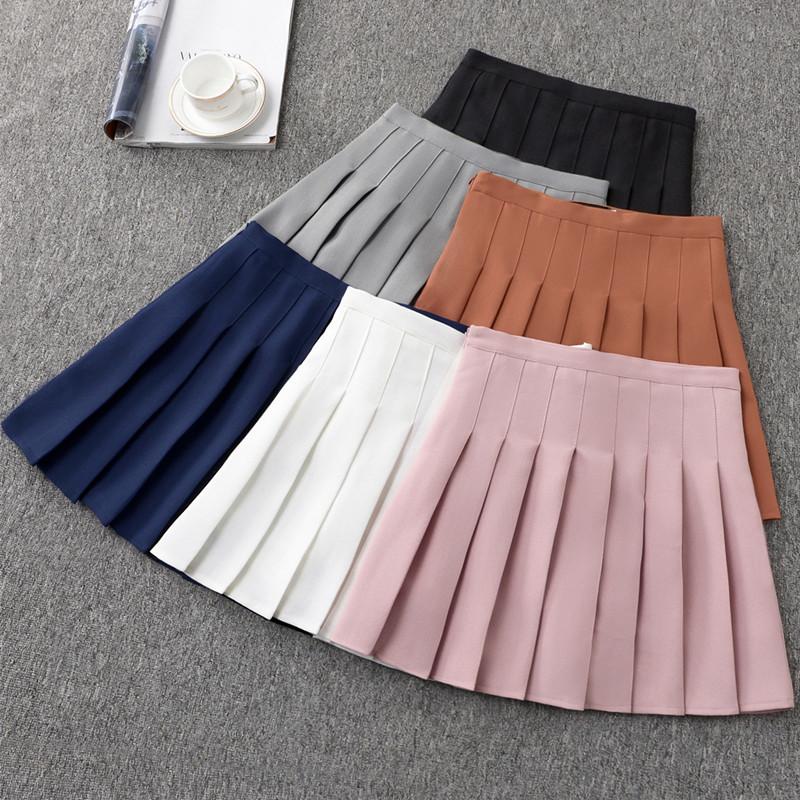 White Black Pink Tennis Skirt 2021 Summer Korean Beach Plaid Mini Women Japanese School Uniform Womens Pleated Skirts
White Black Pink Tennis Skirt 2021 Summer Korean Beach Plaid Mini Women Japanese School Uniform Womens Pleated Skirts