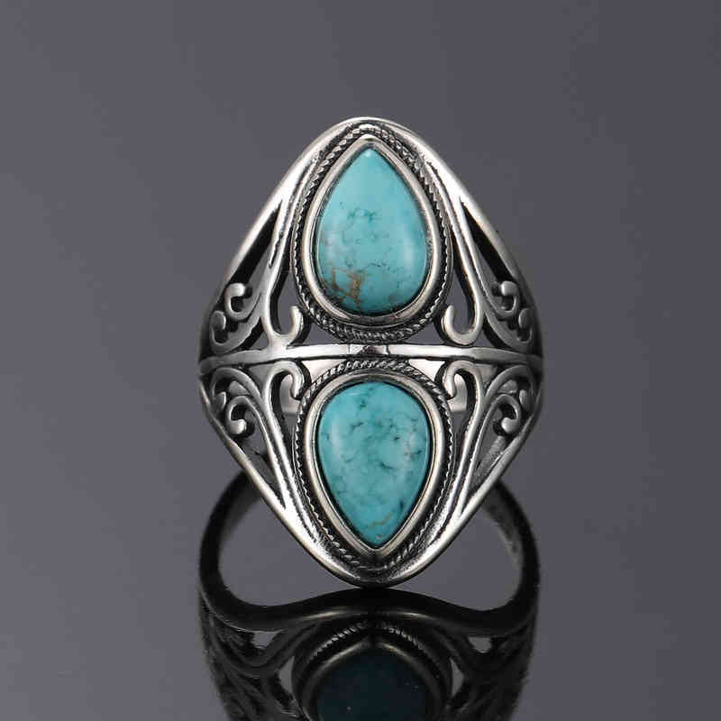 925 Sterling Silver Rings Original Design Vintage Natural Turquoise Ring for Women Men Female Fine Jewelry Gifts
925 Sterling Silver Rings Original Design Vintage Natural Turquoise Ring for Women Men Female Fine Jewelry Gifts
