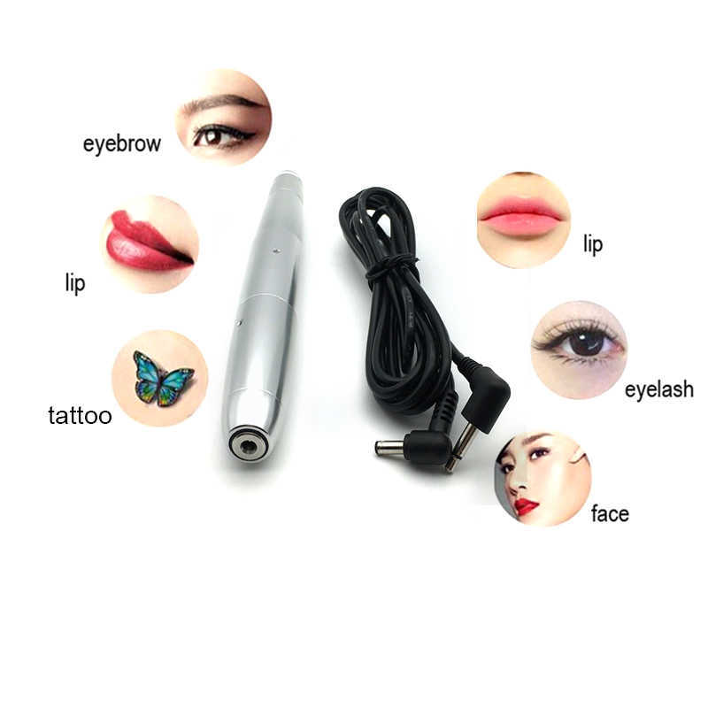Permanent Makeup Machine Eyebrow Rotary Tattoo Pen Swiss Motor Japan Bearings Maquina De Tatuagem Drop 210622
