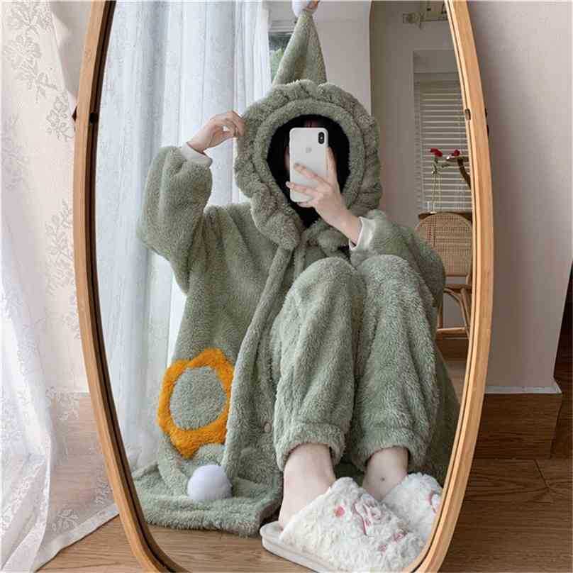 Sweet Christmas Hooded Chic Cute Girls Warm Nightwear Suits Oversize Loose Homewear Casual Pajamas Sets 210525, Purple
Sweet Christmas Hooded Chic Cute Girls Warm Nightwear Suits Oversize Loose Homewear Casual Pajamas Sets 210525, Purple