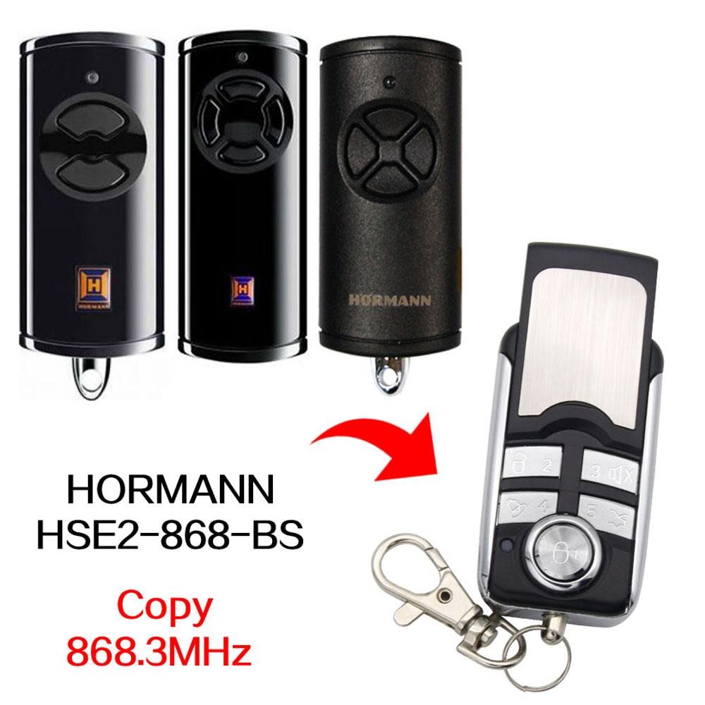HORMANN HSE2 HSE4 HSE5 868 BS remote control HORMANN HSE 2 4 5 868.3MHz garage gate remote control 868MHz
HORMANN HSE2 HSE4 HSE5 868 BS remote control HORMANN HSE 2 4 5 868.3MHz garage gate remote control 868MHz