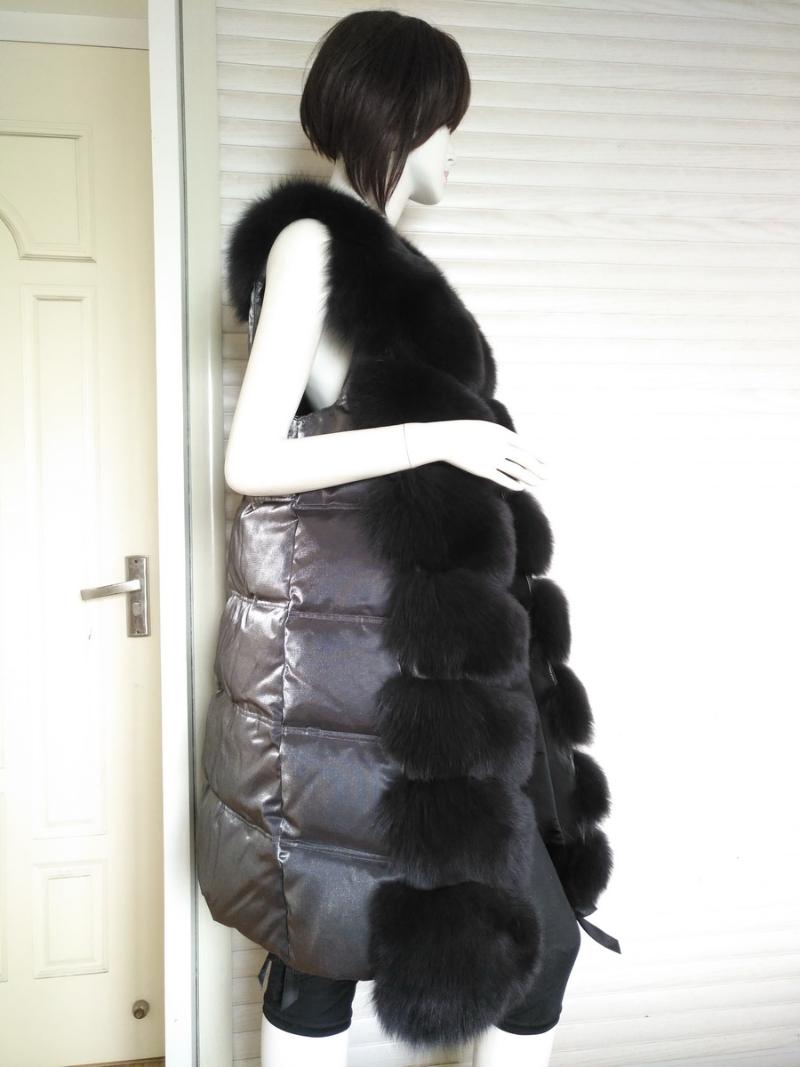 Women's Fur & Faux Genuine Vest X-long Coat Real Down Winter Wholesale Retail OEM, Beige
Women's Fur & Faux Genuine Vest X-long Coat Real Down Winter Wholesale Retail OEM, Beige