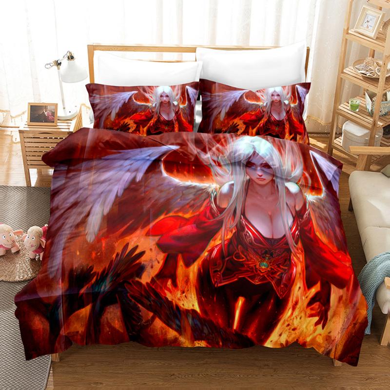 Bedding Sets Angel Set Single Twin Full King Size Fallen Bed Aldult Kid Bedroom Duvetcover 3D Print 004
Bedding Sets Angel Set Single Twin Full King Size Fallen Bed Aldult Kid Bedroom Duvetcover 3D Print 004