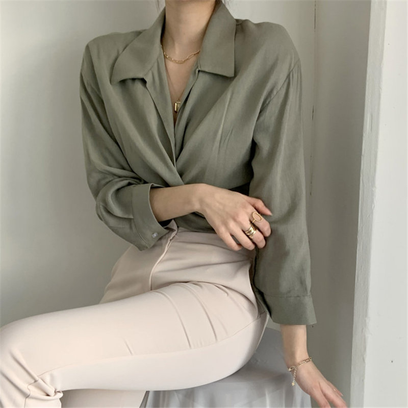 Stylish Women Solid High Waist Cross OL Elegance Thin Lady Sexy Chic Lace Up All Match Short Shirts 210421