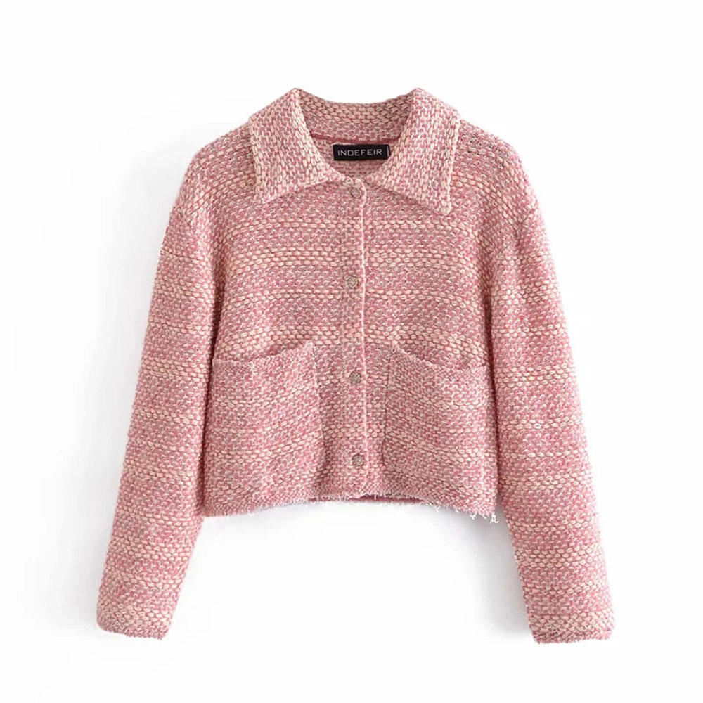 BBWM Za England Style Sweet Vintage Plaid Pink Casual Tweed Long Sleeve Blazers Spring Women Office Fashion Wear Coat 210520, As picture
BBWM Za England Style Sweet Vintage Plaid Pink Casual Tweed Long Sleeve Blazers Spring Women Office Fashion Wear Coat 210520, As picture