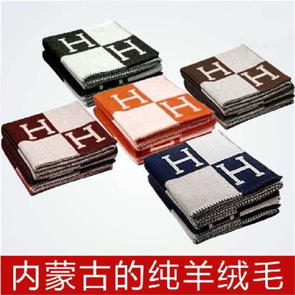 Scarves Letter H shawl wool air conditioning small age same blanket warm thickened pillow, Blue;gray
Scarves Letter H shawl wool air conditioning small age same blanket warm thickened pillow, Blue;gray