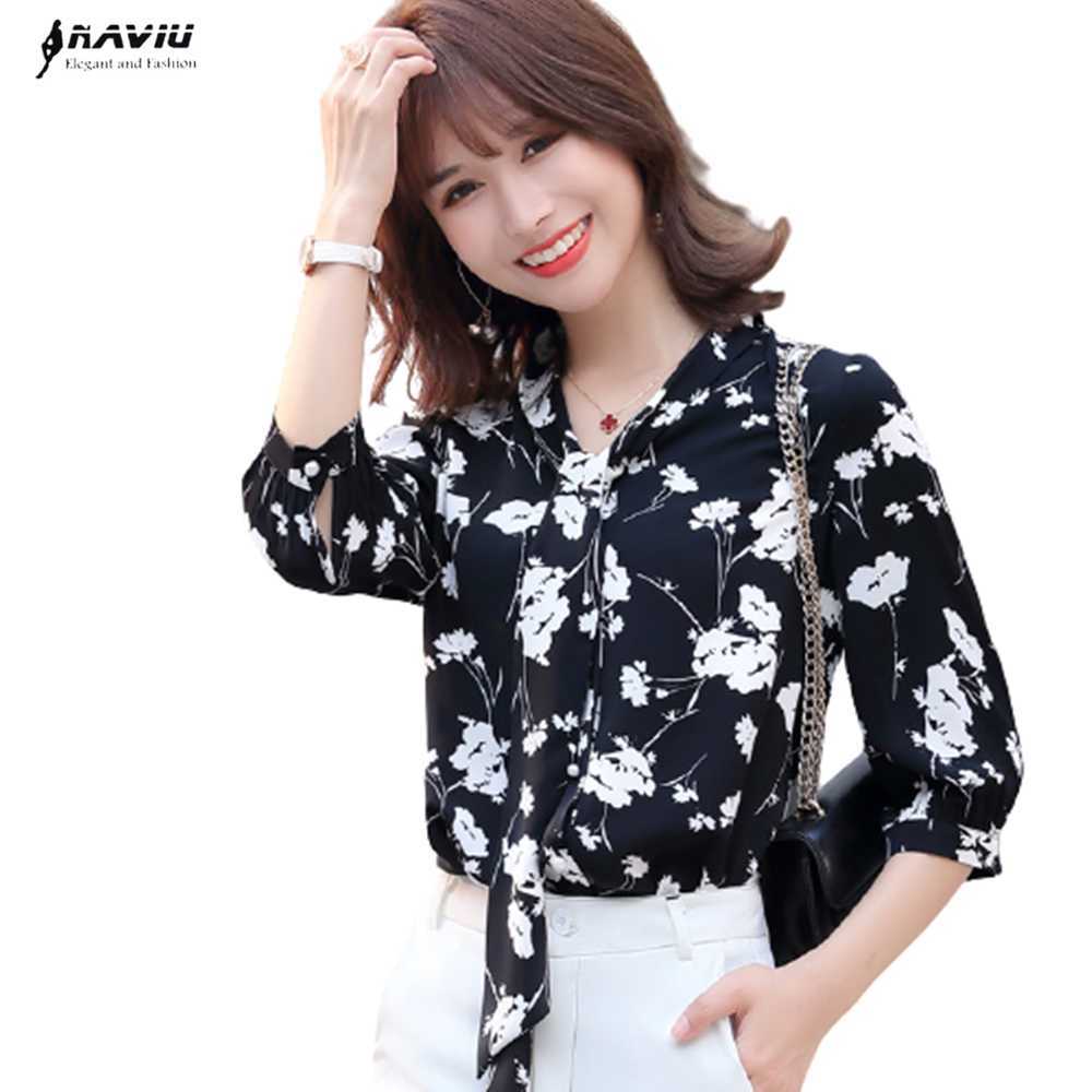 Printed Shirt Women Retro Fashion Summer Elegant Bow Half Sleeve Chiffon Blouses Office Ladies Casual Work Tops 210604, White
Printed Shirt Women Retro Fashion Summer Elegant Bow Half Sleeve Chiffon Blouses Office Ladies Casual Work Tops 210604, White