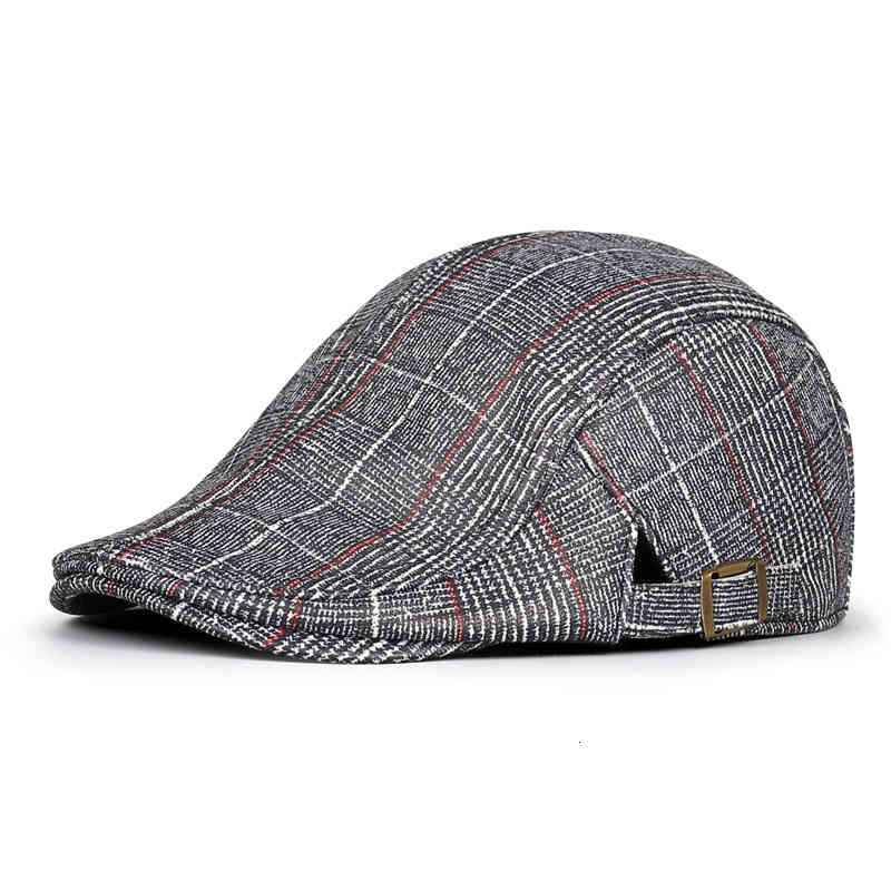 Beret Men's Korean Duck Tongue Hat Women's Versatile Trendsetter Autumn and Winter Forward British Painter's
