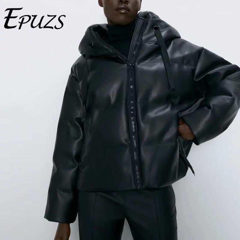 Women' Down & Parkas Winter Jacket Women Hooded Faux Leather Vintage PU Coats Korean Warm Thick Mujer 2021 Plus Size1, Black
Women' Down & Parkas Winter Jacket Women Hooded Faux Leather Vintage PU Coats Korean Warm Thick Mujer 2021 Plus Size1, Black