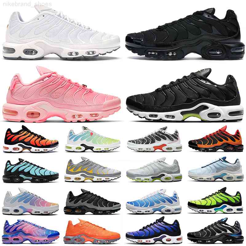 tn plus men women running shoes triple Black Aquamarine white Atlanta Crater Psychic Blue Volt Pink mens trainers outdoor sports sneakers C46C
tn plus men women running shoes triple Black Aquamarine white Atlanta Crater Psychic Blue Volt Pink mens trainers outdoor sports sneakers C46C