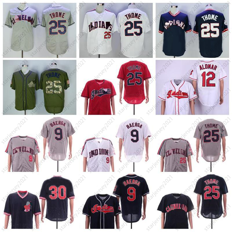1995 1976 1978 Vintage Baseball Retror 12 Roberto Alomar Jerseys 9 Carlos Baerga 25 Jim Thome 30 Joe Carter Navy Blue Red White, As pic
1995 1976 1978 Vintage Baseball Retror 12 Roberto Alomar Jerseys 9 Carlos Baerga 25 Jim Thome 30 Joe Carter Navy Blue Red White, As pic