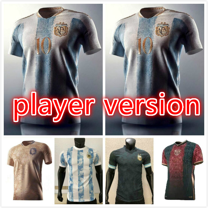 Argentina Player Version Soccer Jerseys 200th anniversary 2021 camisetas Messi DYBALA DiMaria Aguero LAUTARO football jersey, Black
Argentina Player Version Soccer Jerseys 200th anniversary 2021 camisetas Messi DYBALA DiMaria Aguero LAUTARO football jersey, Black