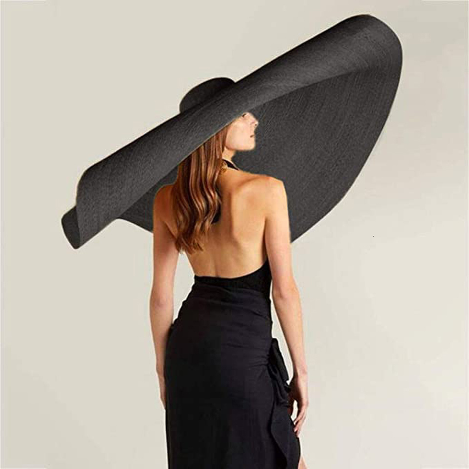 Fashion 30cm Wide Brim Oversized Beach Hats for Women 80cm Large Straw Uv Protection Summer Foldable Sun Shade, F0087-3
Fashion 30cm Wide Brim Oversized Beach Hats for Women 80cm Large Straw Uv Protection Summer Foldable Sun Shade, F0087-3