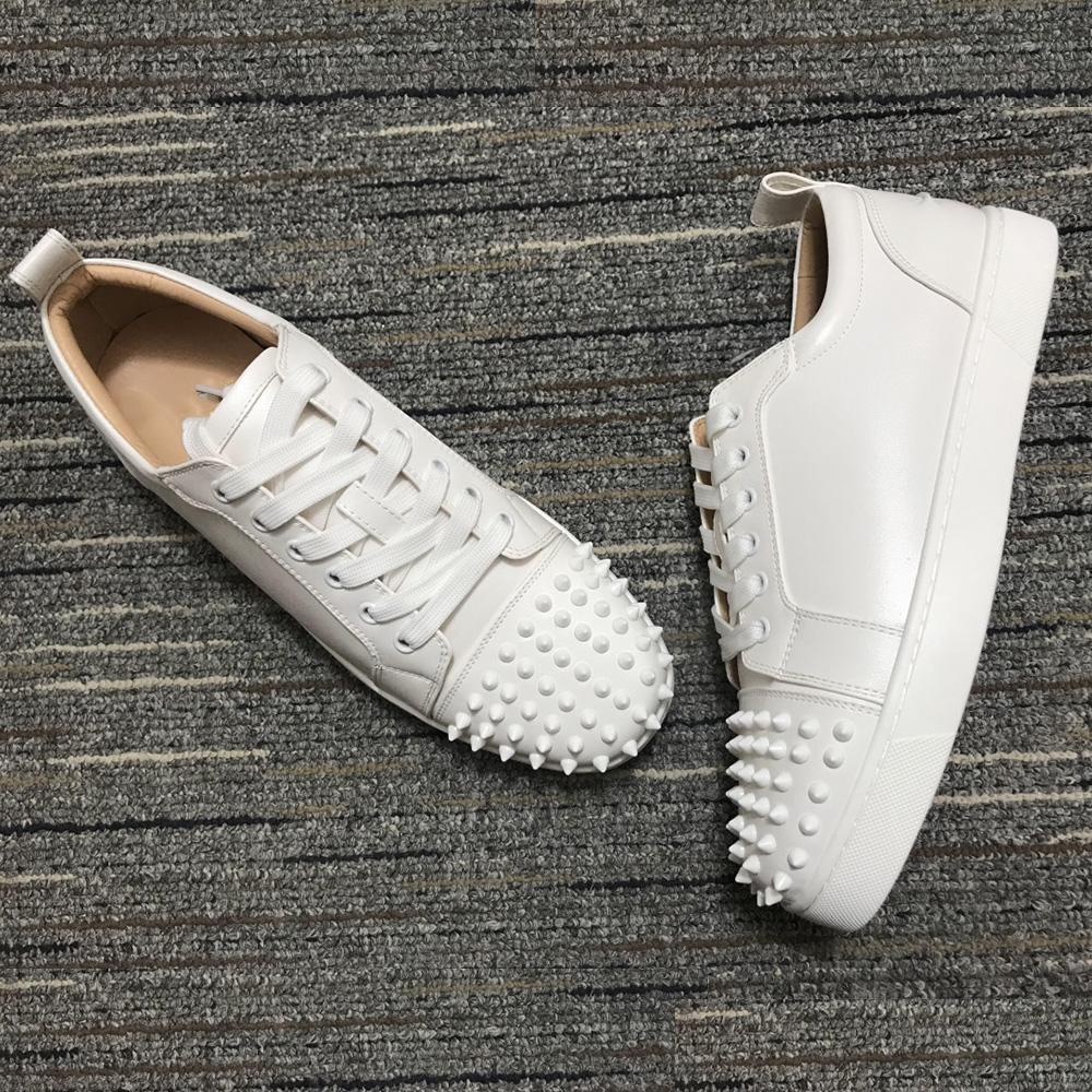 Men women shoes Mission Runway casual Designer Red Bottom Studded Spilkes Fashion Insider Sneakers Black W DQX Size 5 14 LOUBOUTIN CHRISTIAN, White
Men women shoes Mission Runway casual Designer Red Bottom Studded Spilkes Fashion Insider Sneakers Black W DQX Size 5 14 LOUBOUTIN CHRISTIAN, White