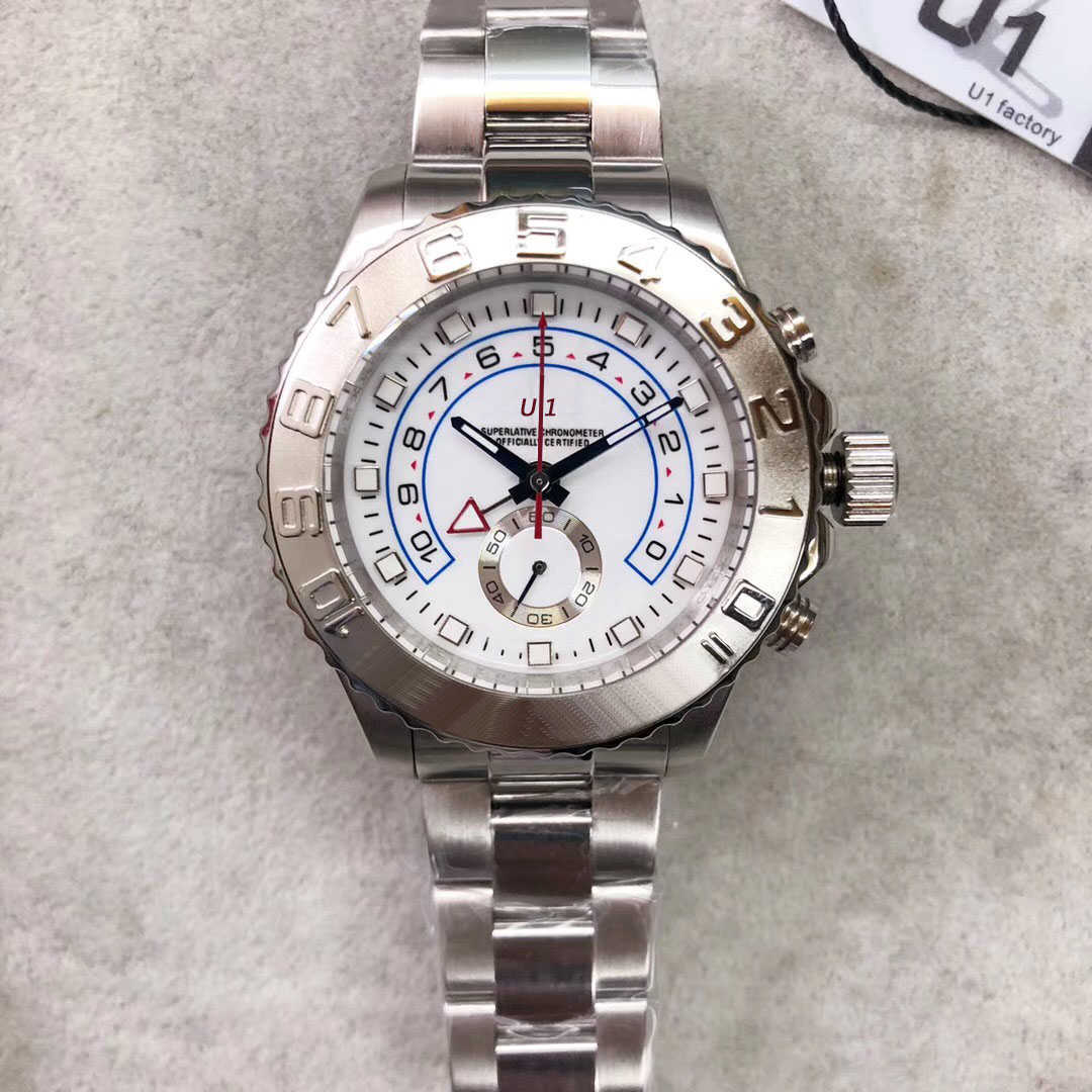 U1 Factory ST9 Watches Yacht Master 2 Size 44MM 116680 Automatic Mechanical Men Watch Silver Dial Bezel Stainless Steel Strap Mens Wristwatches, No send watch for shipping
U1 Factory ST9 Watches Yacht Master 2 Size 44MM 116680 Automatic Mechanical Men Watch Silver Dial Bezel Stainless Steel Strap Mens Wristwatches, No send watch for shipping