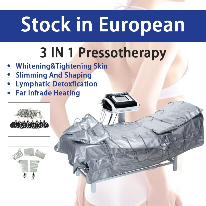 3 In 1 Far Infrared Light Air Pressure Pressotherapy Body Wrap Sauna Blanket Slimming Detox Lymphatic Drainage Spa Equipment CE
3 In 1 Far Infrared Light Air Pressure Pressotherapy Body Wrap Sauna Blanket Slimming Detox Lymphatic Drainage Spa Equipment CE
