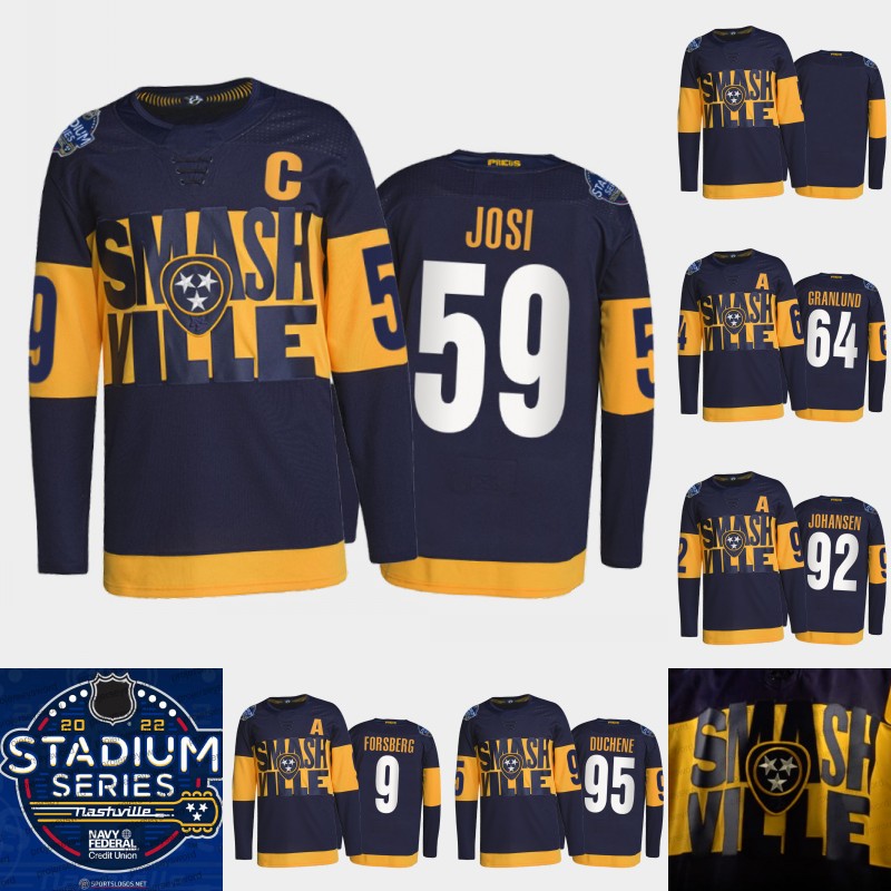 Nashville Predators 59 Roman Josi 2022 Stadium Series Jersey 64 Mikael Granlund 95 Matt Duchene 9 Filip Forsberg 92 Ryan Johansen Blank Hockey Jersey Cheap S-XXXL
Nashville Predators 59 Roman Josi 2022 Stadium Series Jersey 64 Mikael Granlund 95 Matt Duchene 9 Filip Forsberg 92 Ryan Johansen Blank Hockey Jersey Cheap S-XXXL