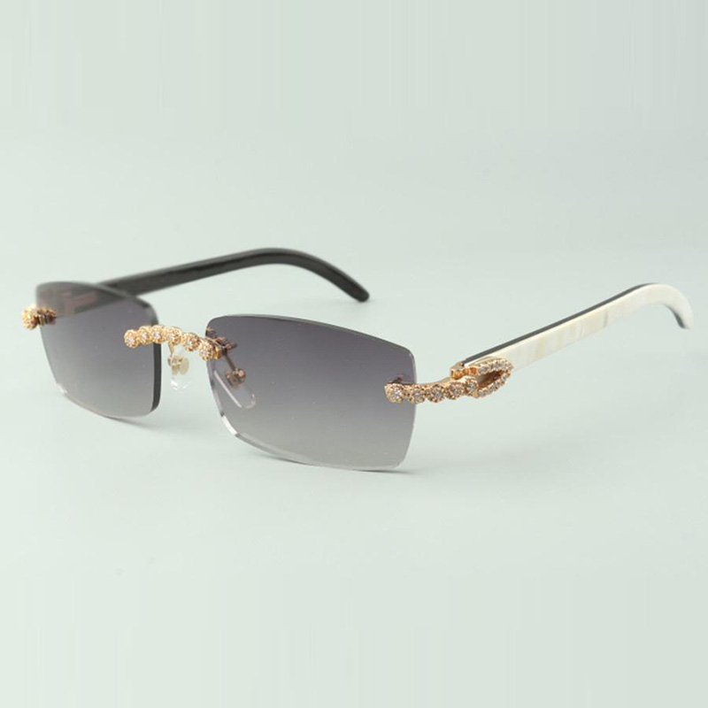 622s uet Diamond Sunglasses 3524012 with Natural mixed buffalo Horn glasses Lens 3.0 Thickness
622s uet Diamond Sunglasses 3524012 with Natural mixed buffalo Horn glasses Lens 3.0 Thickness