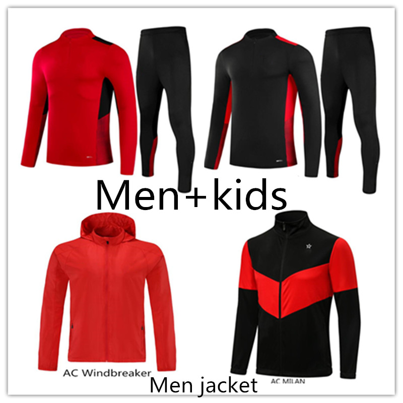 Men+kids AC soccer tracksuit Football jacket 21 22 MILANO Training suit Adult Windbreaker foot survetement 2021 2022 chandal de futbol jogging, Only jacket top 2
Men+kids AC soccer tracksuit Football jacket 21 22 MILANO Training suit Adult Windbreaker foot survetement 2021 2022 chandal de futbol jogging, Only jacket top 2