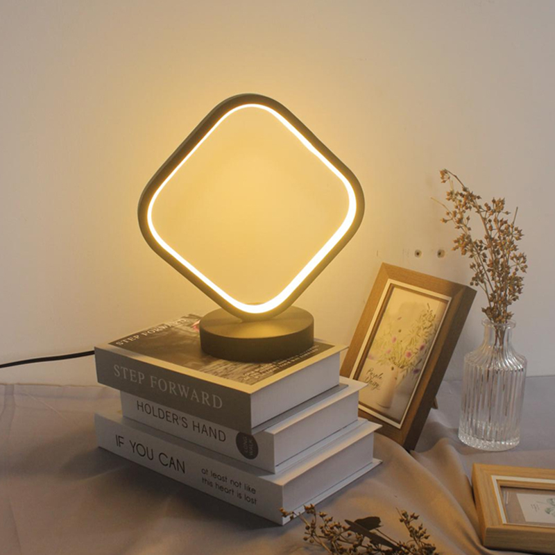 Contemporary LED Desk Light with USB Charging Port - Suitable for Any Room (Dimmable, Multiple Plugs Available)
