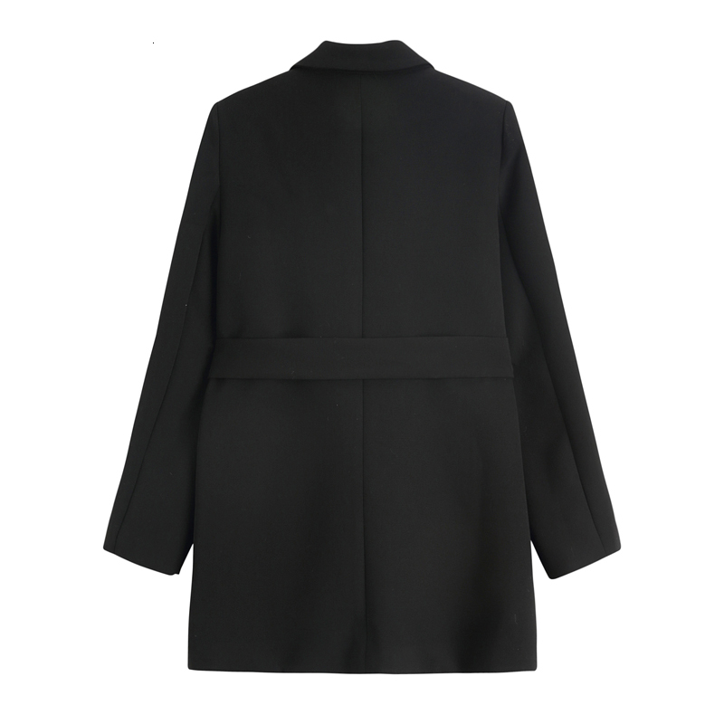 Women's Leather & Faux Long-fashion black female blazer, raggedy jacket, long, casual sleeve, with loose pockets for spring, E0SH, 1# shoe box
Women's Leather & Faux Long-fashion black female blazer, raggedy jacket, long, casual sleeve, with loose pockets for spring, E0SH, 1# shoe box