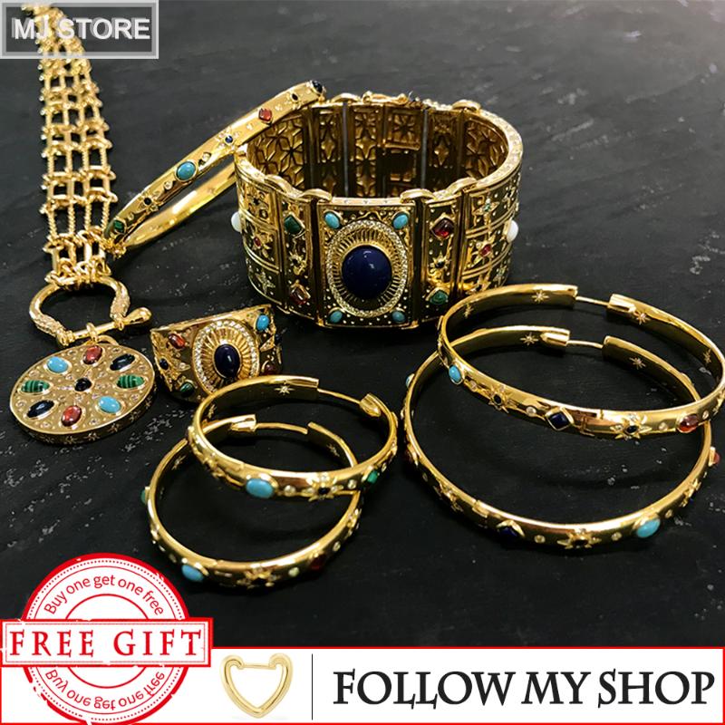 Dangle & Chandelier July The S925 Sterling Silver Roman Style Personality Ring Earrings Bracelet Necklace Monaco Jewelry Woman
Dangle & Chandelier July The S925 Sterling Silver Roman Style Personality Ring Earrings Bracelet Necklace Monaco Jewelry Woman