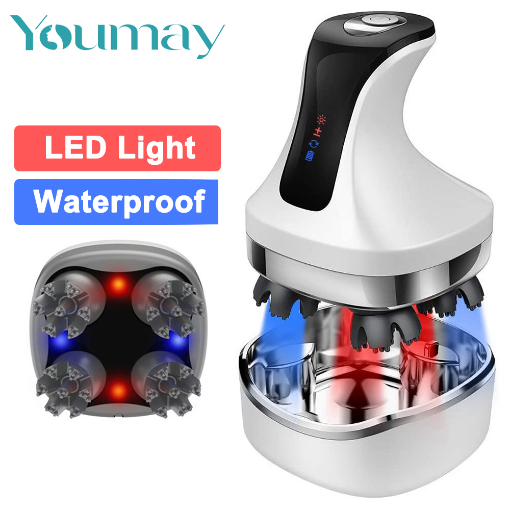 Youmay 4D Electric Head Massager Waterproof Scalp Massage Prevent Hair Loss Wireless Body Neck Back Massager Health Care
Youmay 4D Electric Head Massager Waterproof Scalp Massage Prevent Hair Loss Wireless Body Neck Back Massager Health Care
