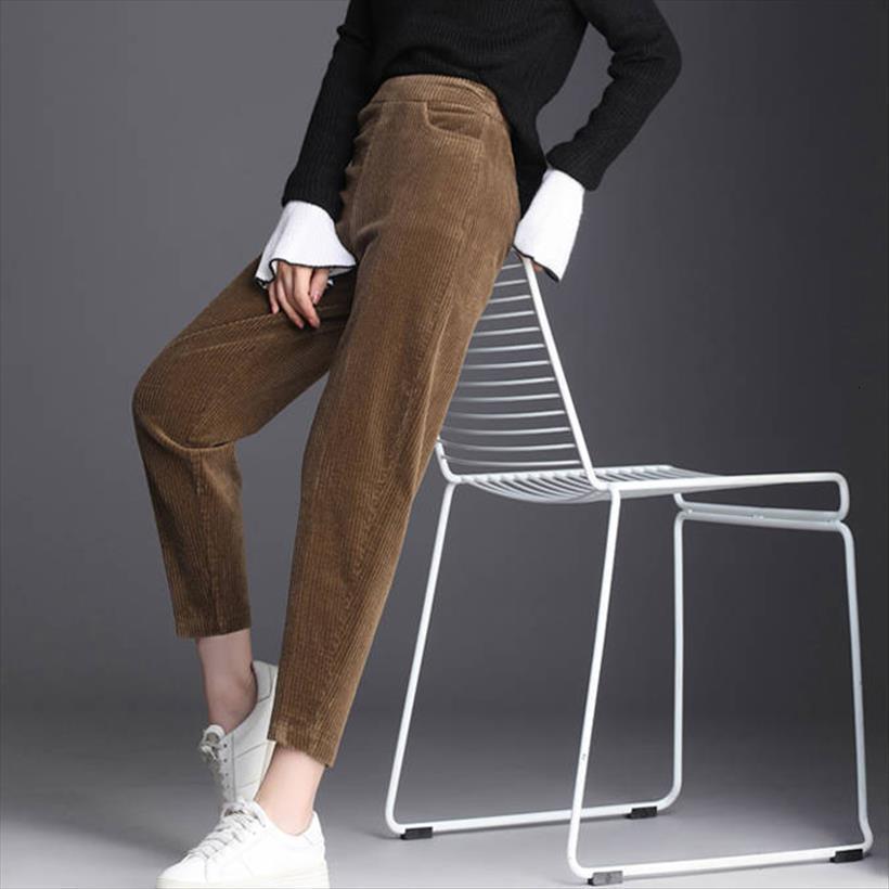 plush thick casual corduroy womens pant autumn winter warm korean high waist harem loose ladies trousers, Black;white
plush thick casual corduroy womens pant autumn winter warm korean high waist harem loose ladies trousers, Black;white