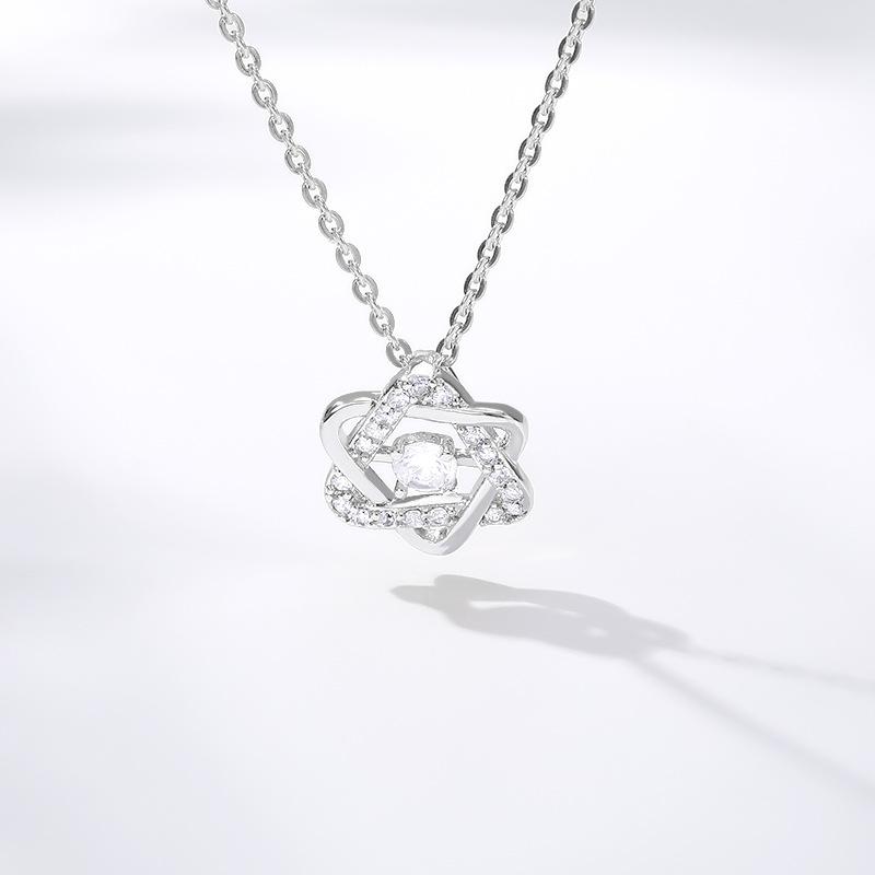 Pendant Necklaces 2021 Crystal Accessories Star Of David For Women Wedding Jewelry Stainless Steel Long Chain Statement Necklace Bijoux, Silver
Pendant Necklaces 2021 Crystal Accessories Star Of David For Women Wedding Jewelry Stainless Steel Long Chain Statement Necklace Bijoux, Silver