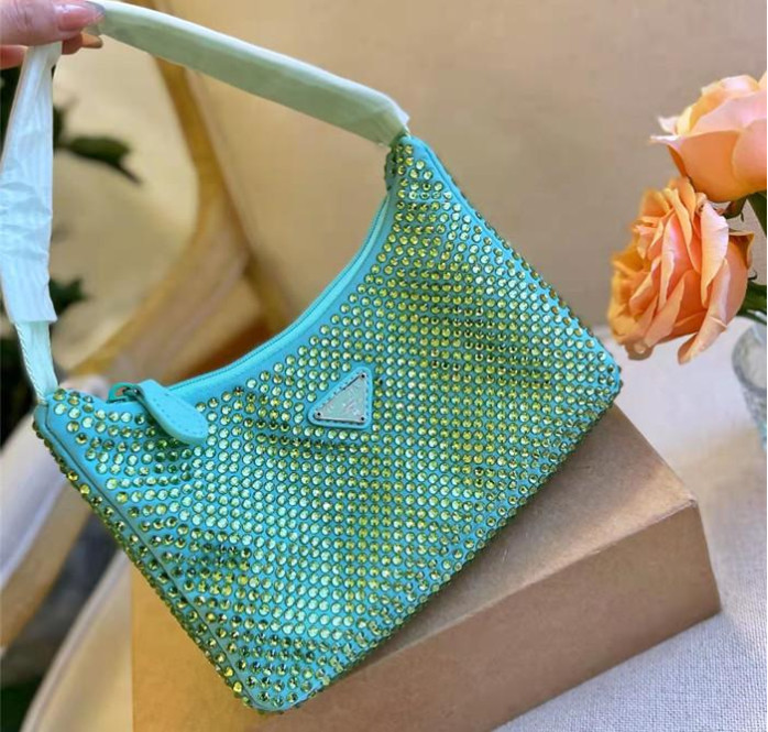 Luxury Beaded Rhinestone Shoulder Bags Women Shiny Diamond Handbags Hobos Baguettes Bling Beads Purses Triangle Glittering Diamond Handbag Totes Bag Top, 1(with l0g0)
Luxury Beaded Rhinestone Shoulder Bags Women Shiny Diamond Handbags Hobos Baguettes Bling Beads Purses Triangle Glittering Diamond Handbag Totes Bag Top, 1(with l0g0)