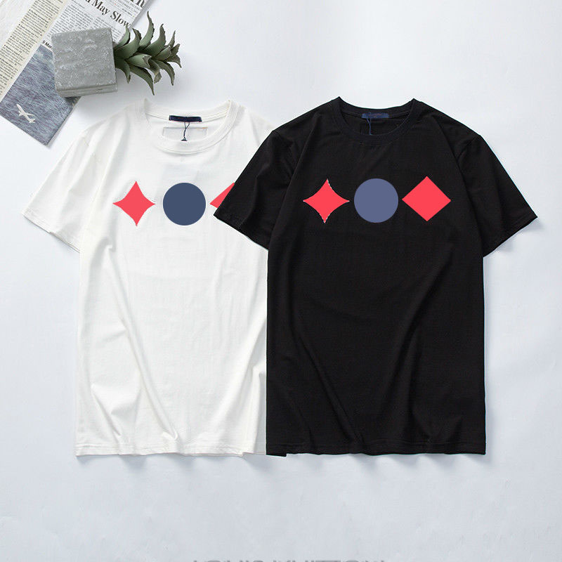 21ss Men T-shirt Designer Patter Print Crew Neck Casual Summer Breathable Mens Womens T Shirts Solid Color Black Tees Wholesale, White;black
21ss Men T-shirt Designer Patter Print Crew Neck Casual Summer Breathable Mens Womens T Shirts Solid Color Black Tees Wholesale, White;black