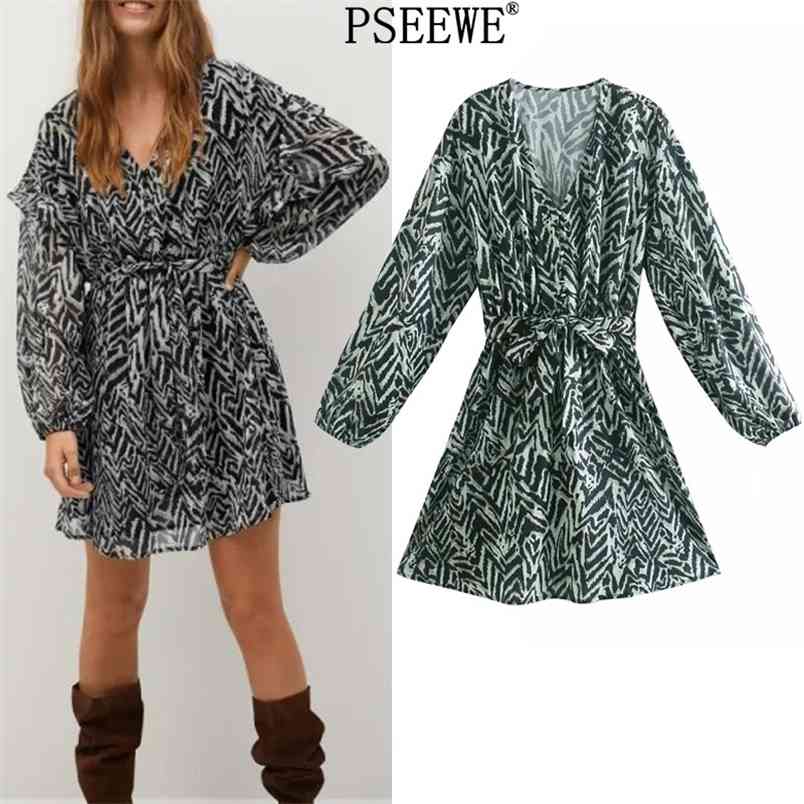 Fashion Belt Green Print Mini Dress Women Spring Button Puff Long Sleeve Female Chic Casual es 210519
Fashion Belt Green Print Mini Dress Women Spring Button Puff Long Sleeve Female Chic Casual es 210519