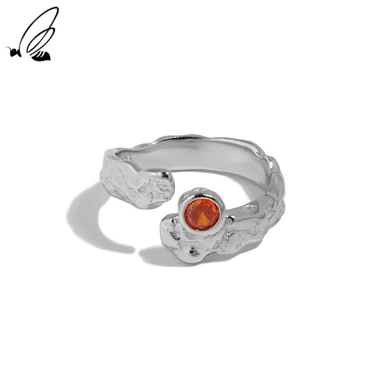 Cluster Rings S'STEEL 925 Sterling Silver Irregular Design Zircon Opening Ring For Women Gothic Engagement Resizable 2021 Trend Fine Jewelry, Golden;silver
Cluster Rings S'STEEL 925 Sterling Silver Irregular Design Zircon Opening Ring For Women Gothic Engagement Resizable 2021 Trend Fine Jewelry, Golden;silver