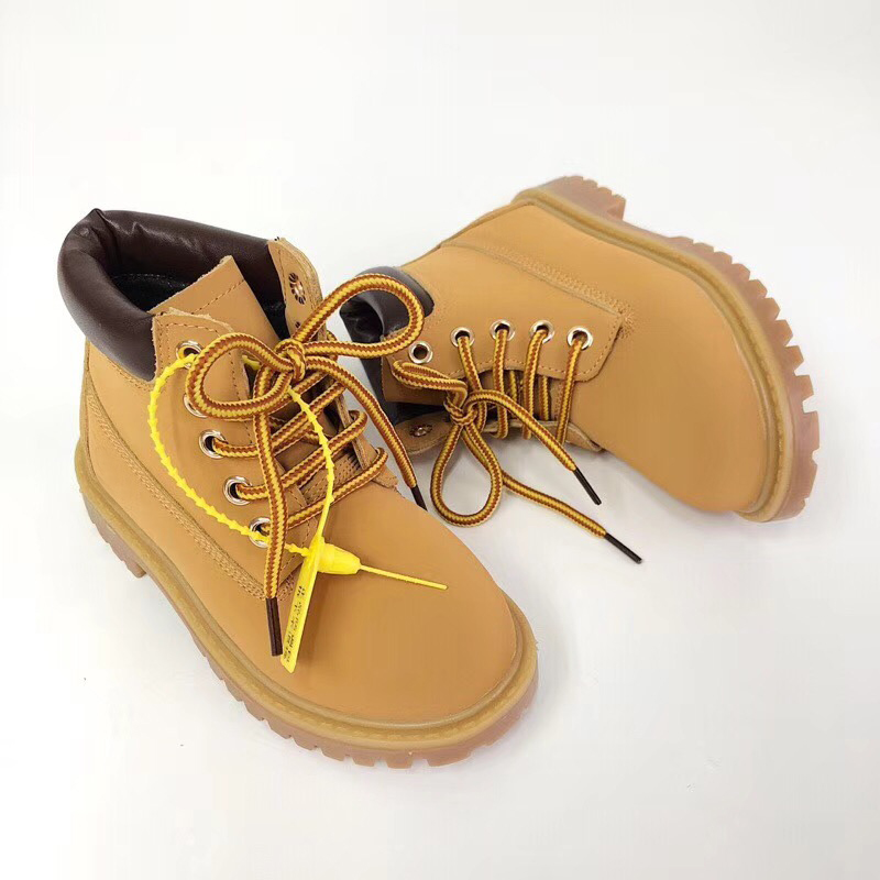 2021 Infants Toddler Kids Shoes Children Boots land trainers Girls Boys Yellow Black Ankle winter snow Boost designer sports sneakers eur 26-35 от DHgate WW