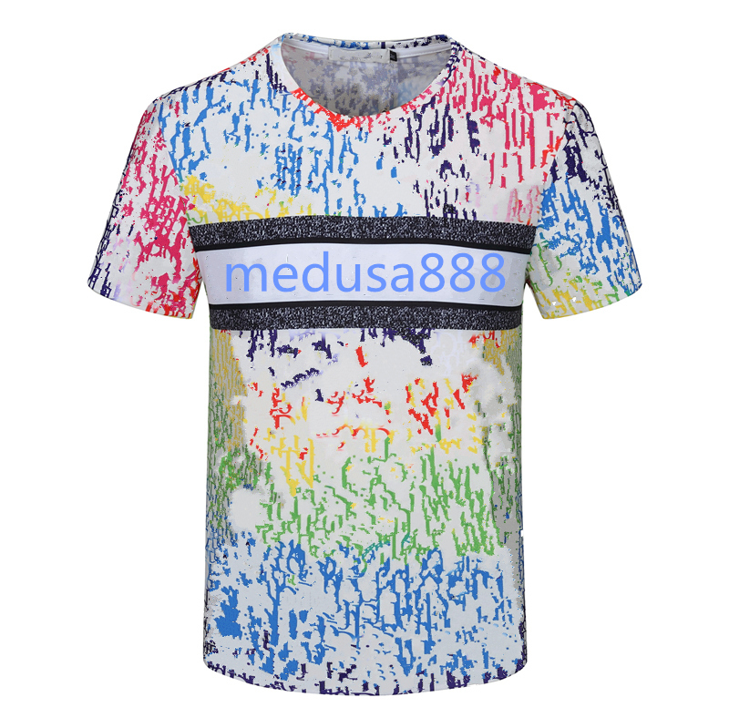 2021 summer mens t shirt high-quality classic fashion simple pure cotton Couples clothing casual letter embroidery designer Printing Neck Tees
2021 summer mens t shirt high-quality classic fashion simple pure cotton Couples clothing casual letter embroidery designer Printing Neck Tees