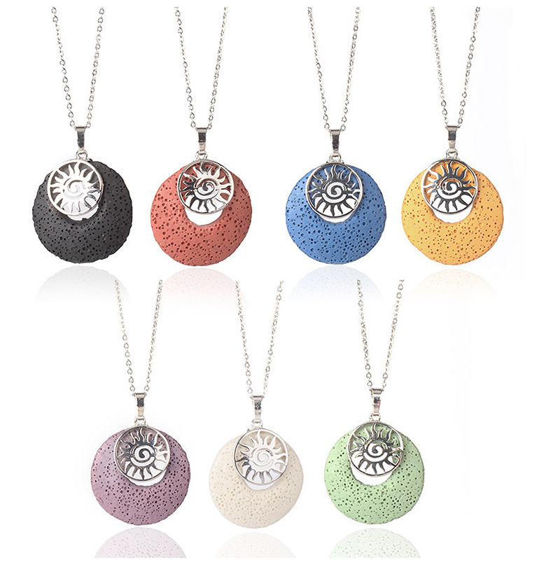 Pink Blue Green Black Brown Lava Stone Pendant Essential Oil Perfume Diffuser Necklace Collar Women Men Jewelry
Pink Blue Green Black Brown Lava Stone Pendant Essential Oil Perfume Diffuser Necklace Collar Women Men Jewelry