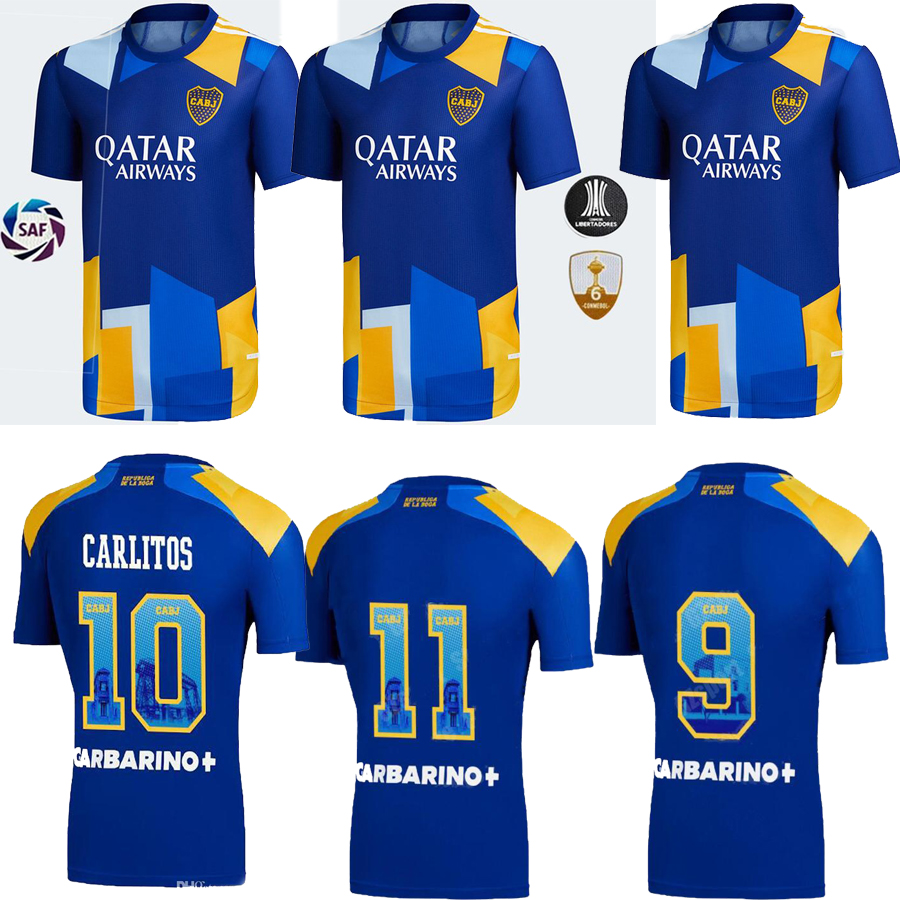 21 22 Boca Juniors soccer jersey CARLITOS MARADONA TEVEZ DE ROSSI 2021third home away 3rd 4th thailand football shirt MEN UNIFORM, Black
21 22 Boca Juniors soccer jersey CARLITOS MARADONA TEVEZ DE ROSSI 2021third home away 3rd 4th thailand football shirt MEN UNIFORM, Black