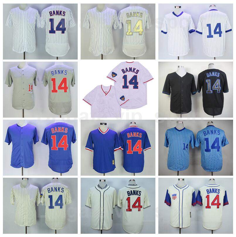 1969 1988 1990 1994 Baseball Vintage 14 Ernie Banks Retro Jersey Retire Cooperstown Cool Base Blue White Pinstripe Pullover 1909 1929 1942 1968
1969 1988 1990 1994 Baseball Vintage 14 Ernie Banks Retro Jersey Retire Cooperstown Cool Base Blue White Pinstripe Pullover 1909 1929 1942 1968