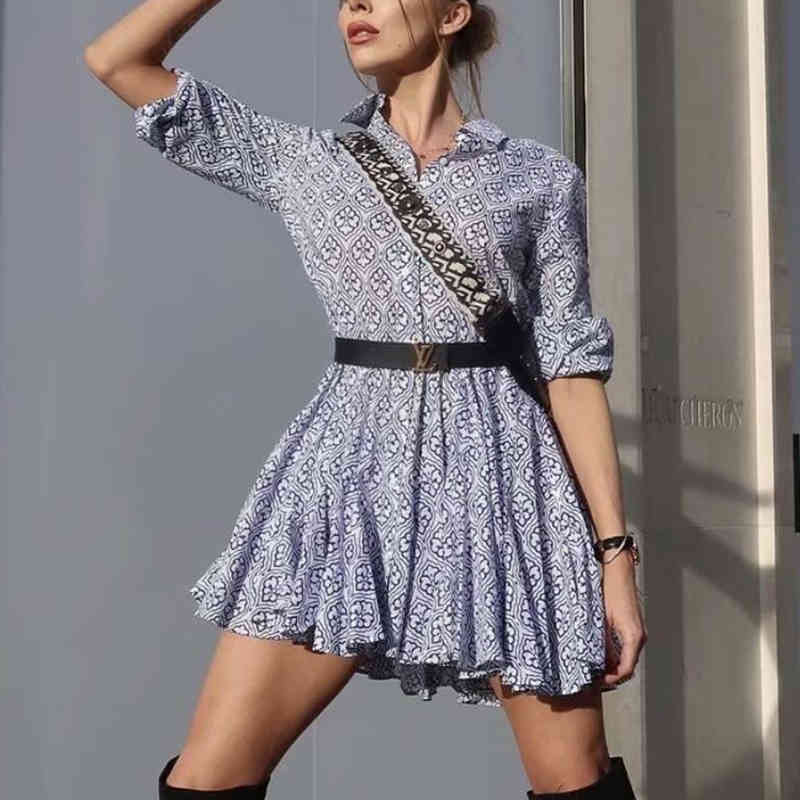 Vintage Women Ruffles Midi Dress Summer Fashion Ladies High Waist Boho es Streetwear Chic Female Sweet 210430