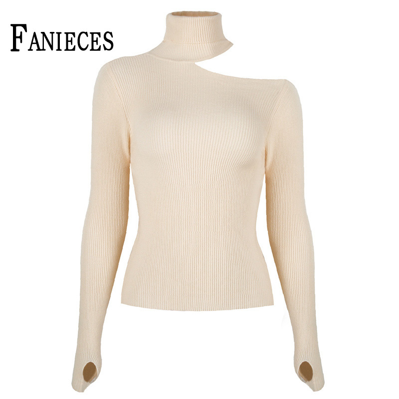 Women's Autumn Winter sweater Fashion Casual High Neck pull femme Long Sleeve Off Shoulder Knitting Base Top 210520, White
Women's Autumn Winter sweater Fashion Casual High Neck pull femme Long Sleeve Off Shoulder Knitting Base Top 210520, White