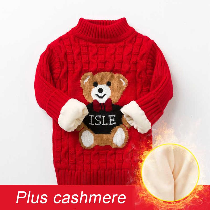 Winter Thicken Warm Bear Print Kids Sweater For Boys Girls Long Sleeve Children's Sweaters Soft Baby Pullover Toddlers Tops Cardigan, Blue
Winter Thicken Warm Bear Print Kids Sweater For Boys Girls Long Sleeve Children's Sweaters Soft Baby Pullover Toddlers Tops Cardigan, Blue