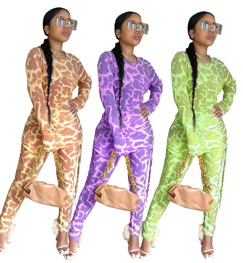 Women Designer Leopard Tracksuits Drawstring Top Casual 2 Piece Pants Stylish Spring Autumn Two Pieces Outfit, White
Women Designer Leopard Tracksuits Drawstring Top Casual 2 Piece Pants Stylish Spring Autumn Two Pieces Outfit, White