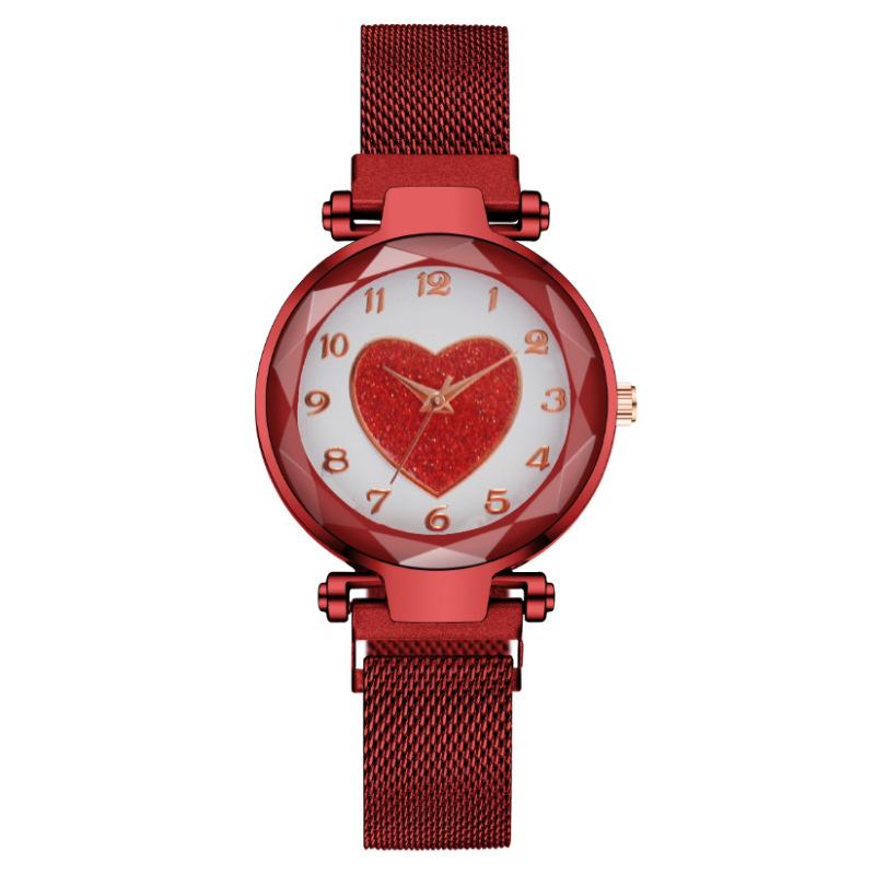 Wristwatches Wholesale Selling Digital Love Casual Simple Fashion Ladies Watch Women Lazy Magnet, Black
Wristwatches Wholesale Selling Digital Love Casual Simple Fashion Ladies Watch Women Lazy Magnet, Black