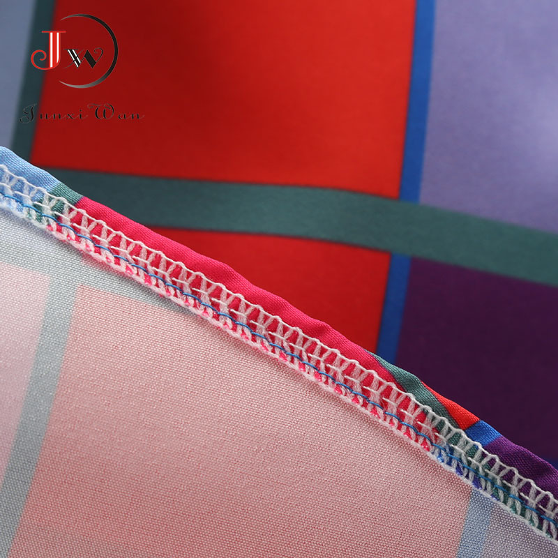 Plaid Print Vintage Dress Women Summer Floral Swing Party Dresses Hepburn 50s 60s Plus Size Retro Elegant Robe feminino Vestidos 210409