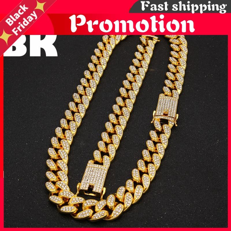 Pendant Necklaces 2cm HipHop Gold Color Iced Out Crystal Miami Cuban Chain Silver Necklace & Bracelet Set SELLING THE KING
Pendant Necklaces 2cm HipHop Gold Color Iced Out Crystal Miami Cuban Chain Silver Necklace & Bracelet Set SELLING THE KING
