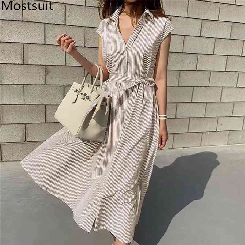 Summer Korean Striped Belted Long Maxi Dress Women Casual Fashion Sleeveless Single-breasted Shirt Dresses Vestidos Mujer 210518, Apricot
Summer Korean Striped Belted Long Maxi Dress Women Casual Fashion Sleeveless Single-breasted Shirt Dresses Vestidos Mujer 210518, Apricot